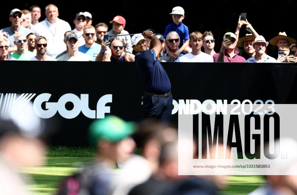 Mandatory Credit: Photo by James Marsh Shutterstock (13995950i) Patrick Reed of USA and team Aces during his round. LIV Golf Invitational London, Day Three, Golf, Centurion Club, Hemel Hempstead, UK - 09 Jul 2023 LIV Golf Invitational London, Day Three, Golf, Centurion Club, Hemel Hempstead, UK - 09 Jul 2023