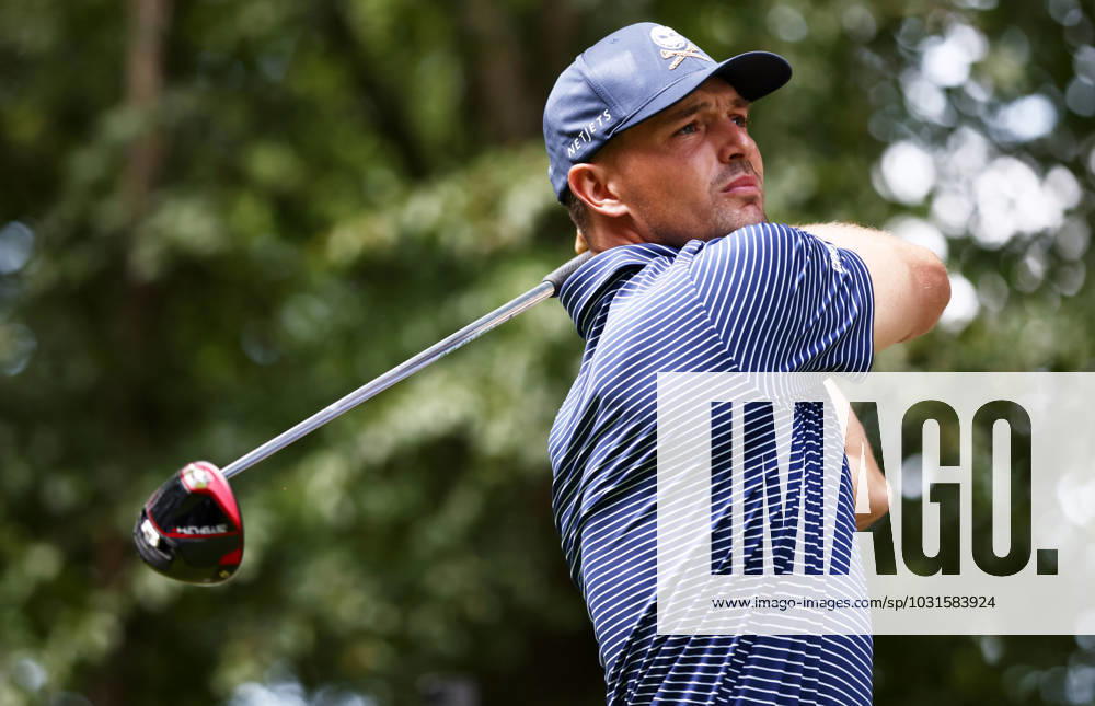 Mandatory Credit: Photo by James Marsh Shutterstock (13995950ab) Bryson DeChambeau of USA and team Crushers. LIV Golf Invitational London, Day Three, Golf, Centurion Club, Hemel Hempstead, UK - 09 Jul 2023 LIV Golf Invitational London, Day Three, Golf, Centurion Club, Hemel Hempstead, UK - 09 Jul 2023