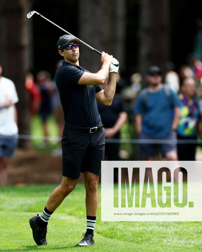Mandatory Credit: Photo by James Marsh Shutterstock (13995950b) Cameron Tringale of Hyflyers during his round. LIV Golf Invitational London, Day Three, Golf, Centurion Club, Hemel Hempstead, UK - 09 Jul 2023 LIV Golf Invitational London, Day Three, Golf, Centurion Club, Hemel Hempstead, UK - 09 Jul 2023