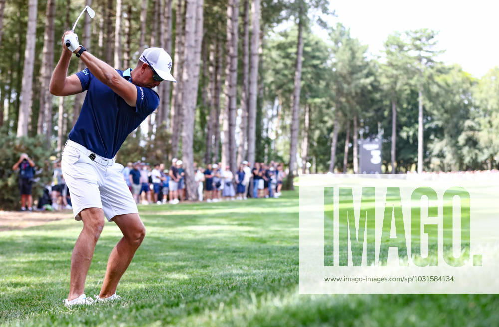Mandatory Credit: Photo by James Marsh Shutterstock (13995950aq) Henrik Stenson of Sweden and team Majesticks during his round. LIV Golf Invitational London, Day Three, Golf, Centurion Club, Hemel Hempstead, UK - 09 Jul 2023 LIV Golf Invitational London, Day Three, Golf, Centurion Club, Hemel Hempstead, UK - 09 Jul 2023