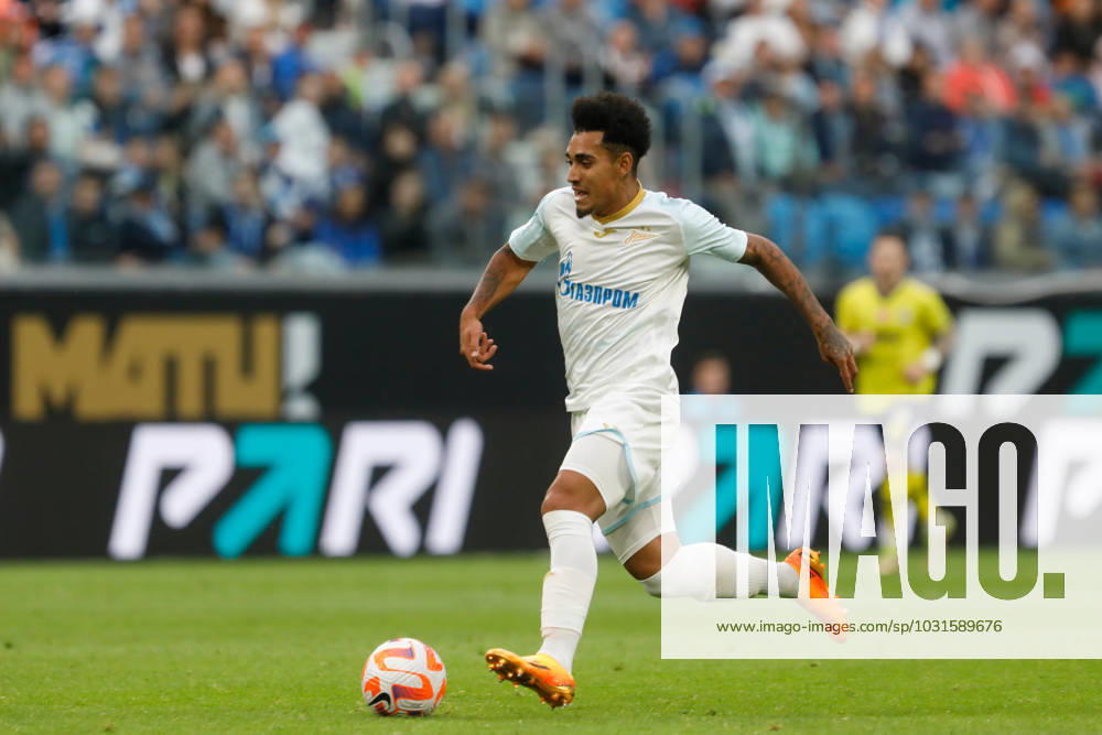 Zenit St. Petersburg v Fenerbahce SK - Pari Match Premier Du Queiroz of Zenit St. Petersburg in action during the Pari Match Premier tournament match between FC Zenit Saint Petersburg and Fenerbahce SK on July 9, 2023 at Gazprom Arena in Saint Petersburg, Russia. Saint Petersburg Russia