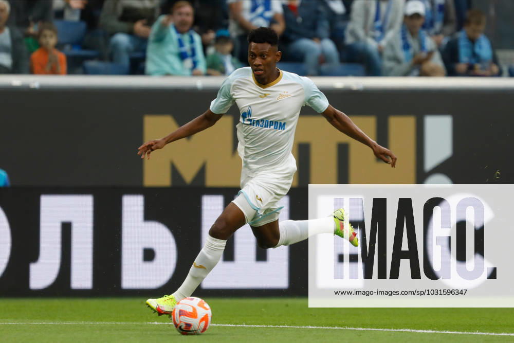 Zenit St. Petersburg v Fenerbahce SK - Pari Match Premier Mateo Cassierra of Zenit St. Petersburg in action during the Pari Match Premier tournament match between FC Zenit Saint Petersburg and Fenerbahce SK on July 9, 2023 at Gazprom Arena in Saint Petersburg, Russia. Saint Petersburg Russia