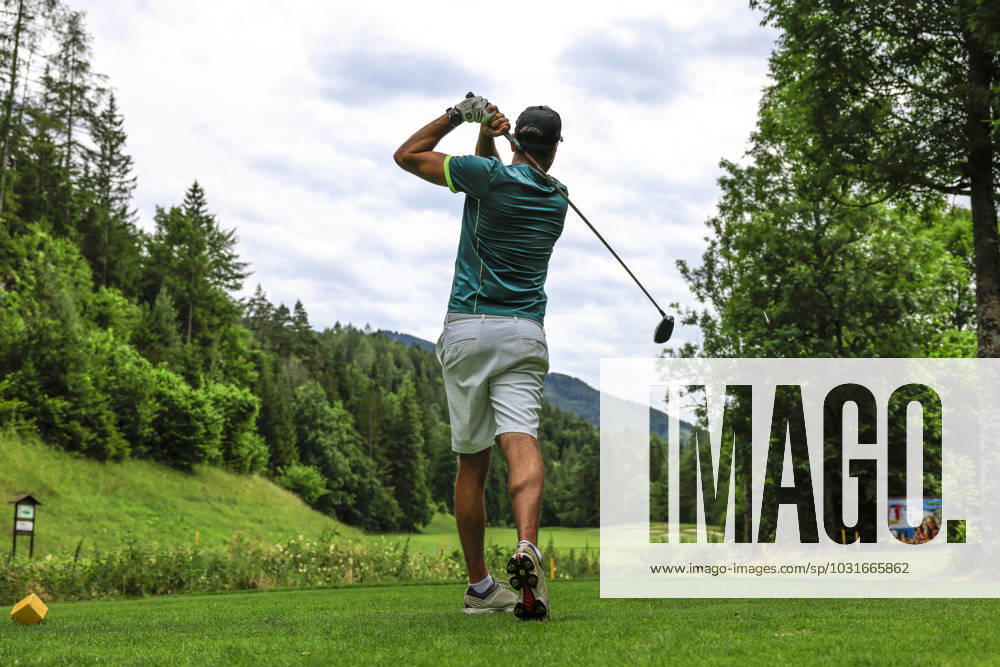 GOLF - EURAM Bank Open 2023 RAMSAU,AUSTRIA,12.JUL.23 - GOLF - Challenge Tour, EURAM Bank Open 2023, GC Adamstal. Image shows Peter Kazianschuetz. GEPAxpictures Buehner