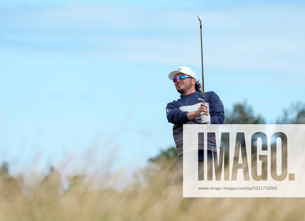 Mandatory Credit: Photo by Stuart Wallace Shutterstock (14003893v) Ewen Ferguson (SCO) on the 8th hole. Genesis Scottish Open, Day One, Golf, The Renaissance Club, North Berwick, UK - 13 Jul 2023 Genesis Scottish Open, Day One, Golf, The Renaissance Club, North Berwick, UK - 13 Jul 2023