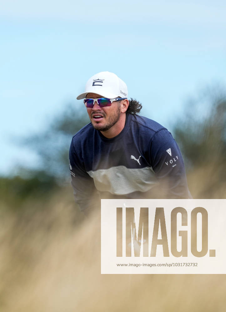 Mandatory Credit: Photo by Stuart Wallace Shutterstock (14003893aa) Ewen Ferguson (SCO) on the 8th hole. Genesis Scottish Open, Day One, Golf, The Renaissance Club, North Berwick, UK - 13 Jul 2023 Genesis Scottish Open, Day One, Golf, The Renaissance Club, North Berwick, UK - 13 Jul 2023