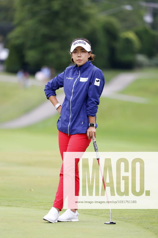 SYLVANIA, OH - JULY 13: LPGA, Golf Damen golfer Jenny Shinn waits to putt on the 9th hole during the first round of the Dana Open on July 13, 2023, at Highland Meadows Golf Club in Sylvania, Ohio. (Photo by Brian Spurlock Icon Sportswire) GOLF: JUL 13 LPGA Dana Open Icon230713072