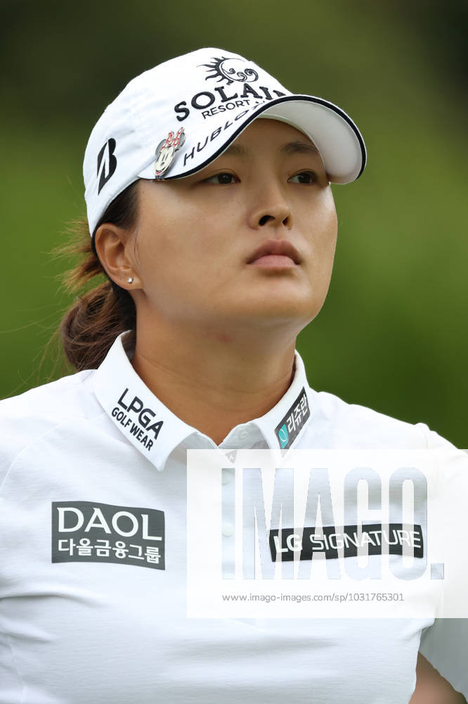 Dana Open Jin Young Ko of Republic of Korea waits on the 4th hole during Day One of the Dana Open at Highland Meadows Golf Club in Sylvania, Ohio USA, on Thursday, July 13, 2023. Sylvania Ohio United States