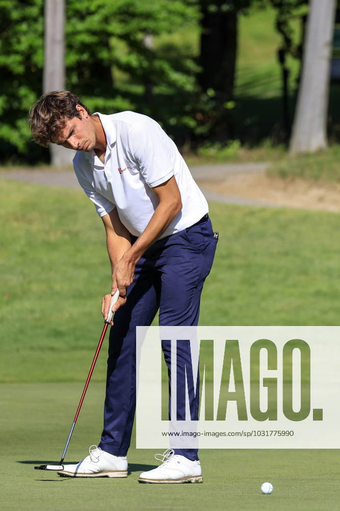 GOLF - EURAM Bank Open 2023 RAMSAU,AUSTRIA,14.JUL.23 - GOLF - Challenge Tour, EURAM Bank Open 2023, GC Adamstal. Image shows Felix Mory (FRA). GEPAxpictures Buehner