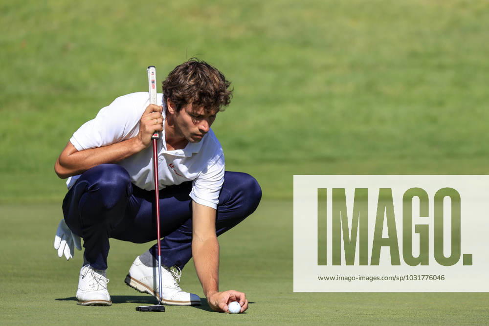 GOLF - EURAM Bank Open 2023 RAMSAU,AUSTRIA,14.JUL.23 - GOLF - Challenge Tour, EURAM Bank Open 2023, GC Adamstal. Image shows Felix Mory (FRA). GEPAxpictures Buehner