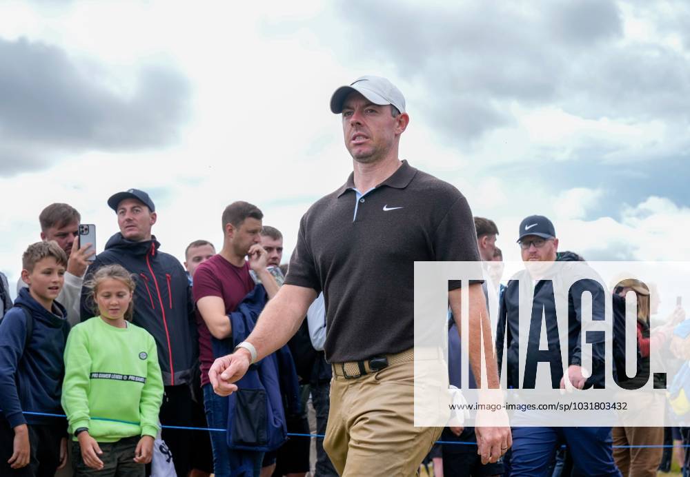 Mandatory Credit: Photo by Stuart Wallace Shutterstock (14003897j) Rory McIlroy (NIR) walks to the 3rd tee during the 3rd round. Genesis Scottish Open, Day Three, Golf, The Renaissance Club, North Berwick, UK - 15 Jul 2023 Genesis Scottish Open, Day Three, Golf, The Renaissance Club, North Berwick, UK - 15 Jul 2023