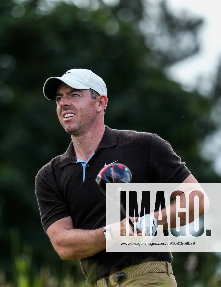 Mandatory Credit: Photo by Stuart Wallace Shutterstock (14003897ar) Rory McIlroy (NIR) on the 10th tee during the 3rd round. Genesis Scottish Open, Day Three, Golf, The Renaissance Club, North Berwick, UK - 15 Jul 2023 Genesis Scottish Open, Day Three, Golf, The Renaissance Club, North Berwick, UK - 15 Jul 2023