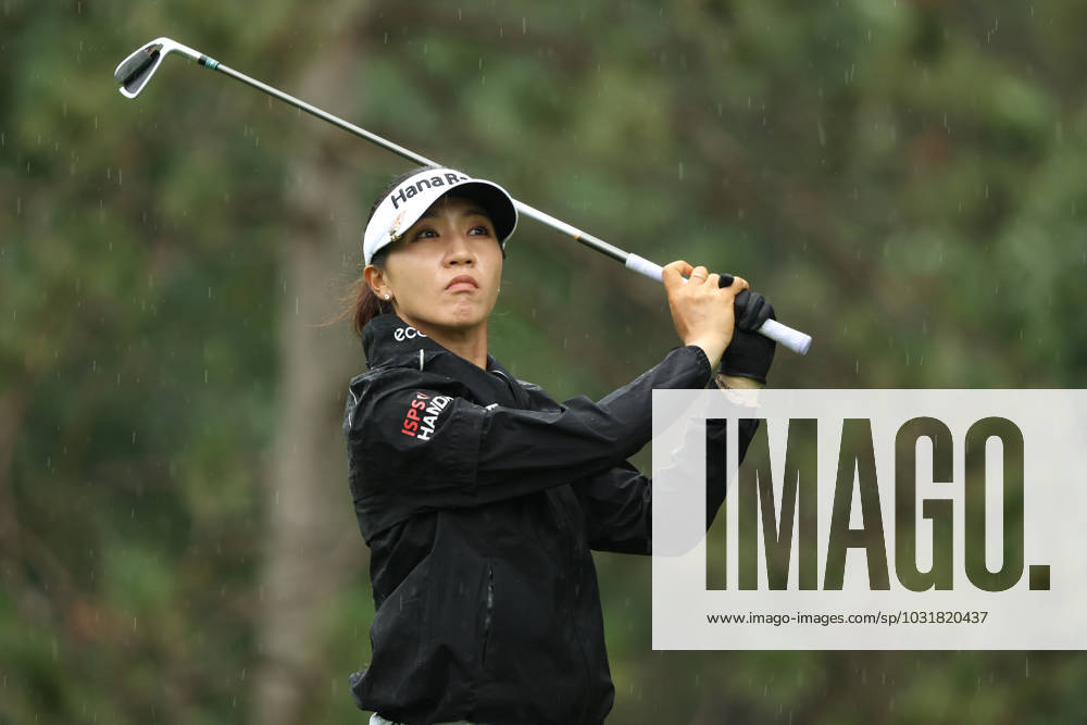 Dana Open Lydia Ko of New Zealand tees off on the second tee during Day Three of the Dana Open at Highland Meadows Golf Club in Sylvania, Ohio USA, on Saturday, July 15, 2023. Sylvania Ohio United States