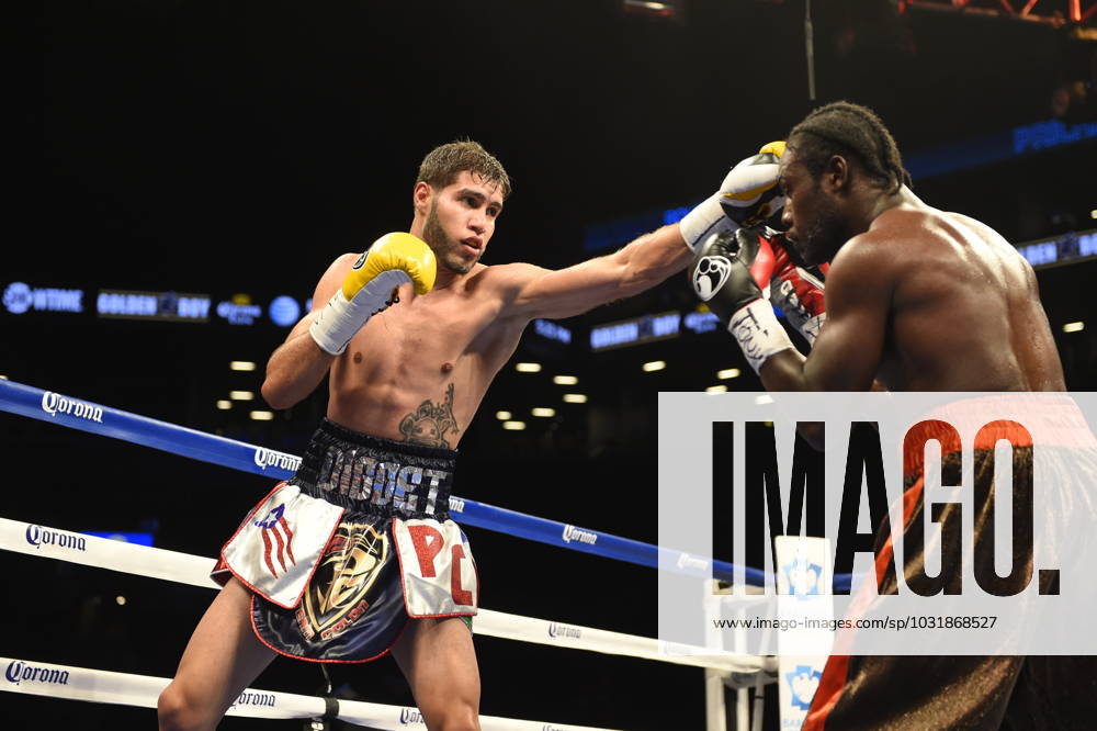 August 9 2014 Barclays Center Brooklyn New York Fight Night Action Prichard Colon Lenwood Dozier Brooklyn New York USA