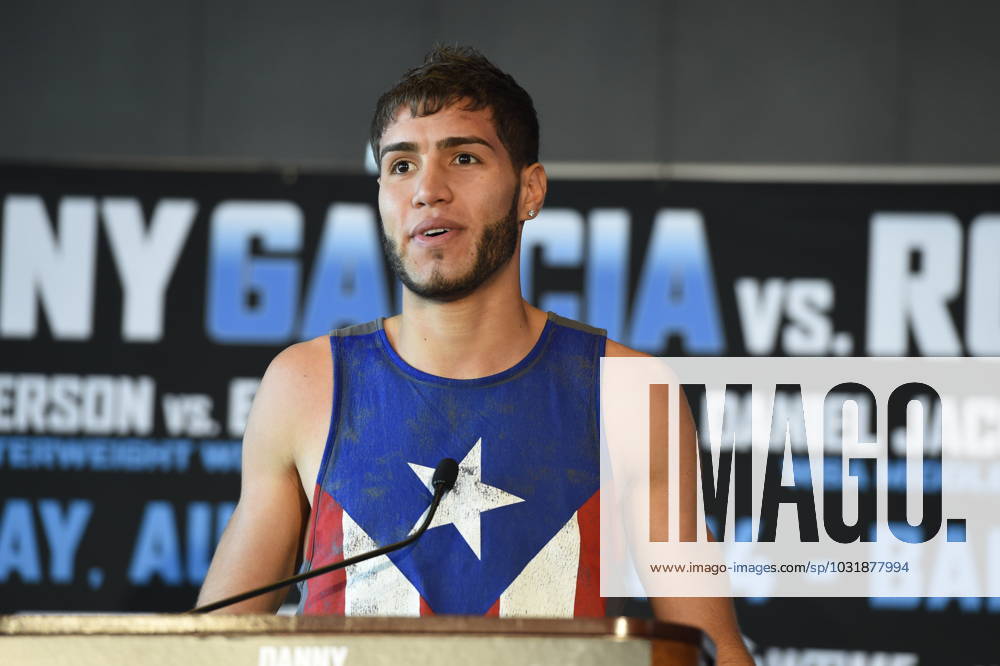August 7 2014 Barclays Center Brooklyn New York press conference, PK, Pressekonferenz Prichard Colon Brooklyn New York USA