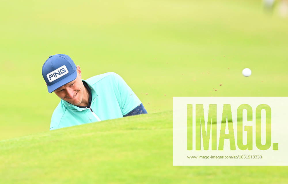 Mandatory Credit: Photo by Greig Cowie Shutterstock (14012011ae) Adrian Meronk on the 2nd Green The British Open Championship, Practice, Golf, Royal Liverpool Golf Club, Liverpool, UK - 17 Jul 2023 The British Open Championship, Practice, Golf, Royal Liverpool Golf Club, Liverpool, UK - 17 Jul 2023