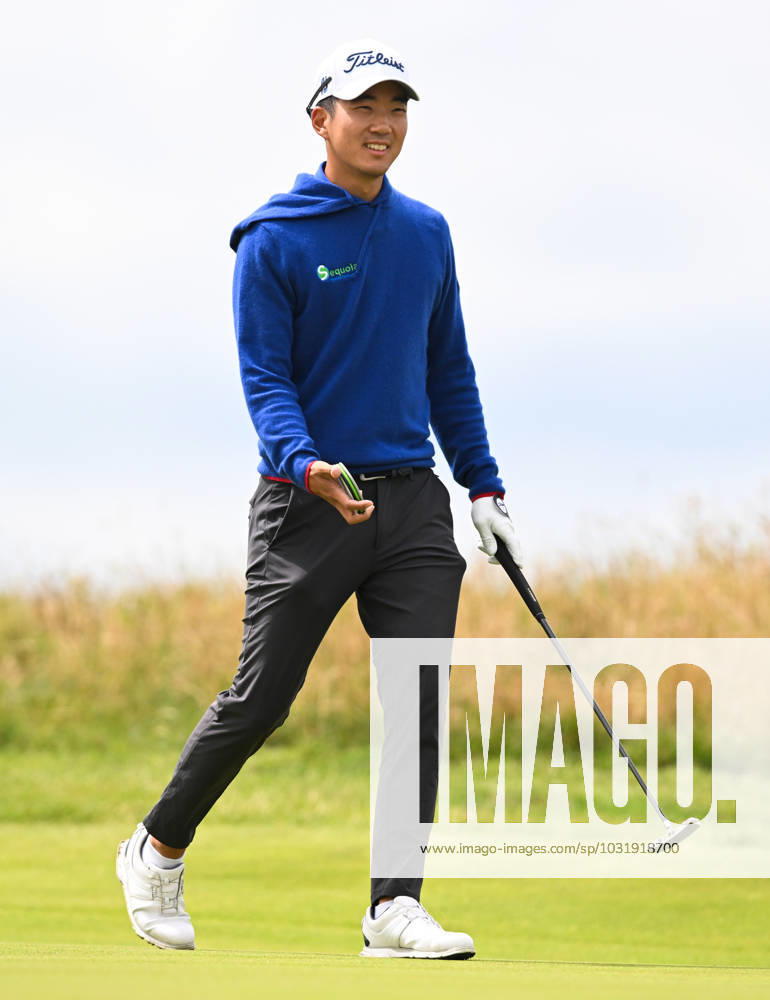 Mandatory Credit: Photo by Greig Cowie Shutterstock (14012011es) Bio Kim on the 14th Green The British Open Championship, Practice, Golf, Royal Liverpool Golf Club, Liverpool, UK - 17 Jul 2023 The British Open Championship, Practice, Golf, Royal Liverpool Golf Club, Liverpool, UK - 17 Jul 2023