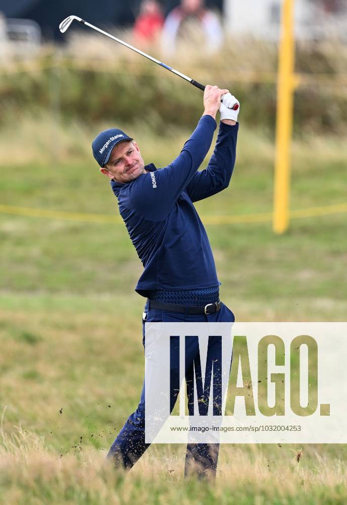 Mandatory Credit: Photo by Greig Cowie Shutterstock (14013394bl) Justin Rose on the 12th fairway The British Open Championship, Practice, Golf, Royal Liverpool Golf Club, Liverpool, UK - 19 Jul 2023 The British Open Championship, Practice, Golf, Royal Liverpool Golf Club, Liverpool, UK - 19 Jul 2023