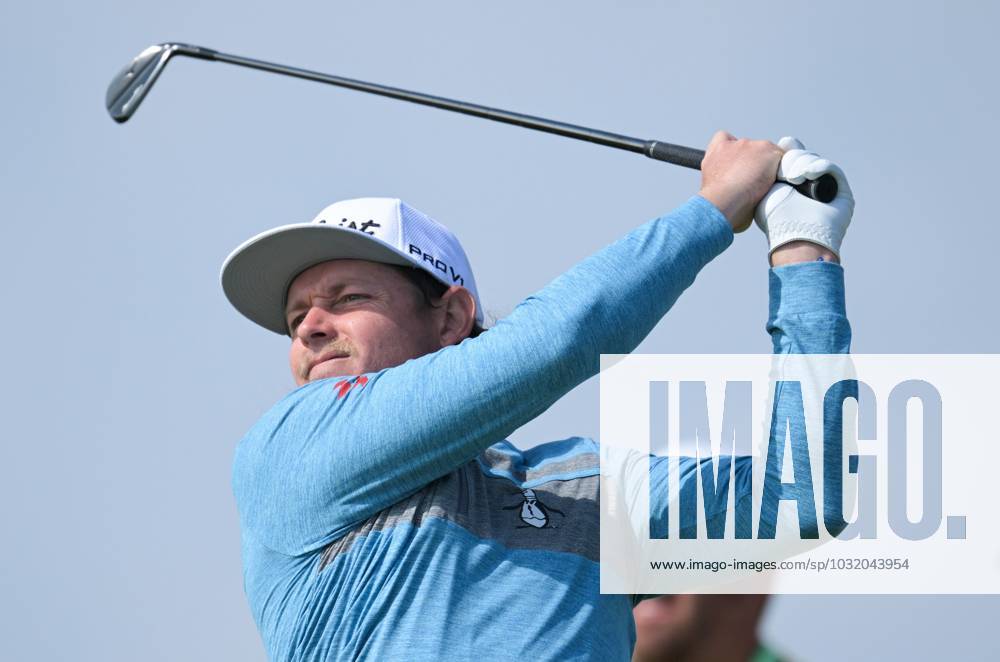 Mandatory Credit: Photo by Greig Cowie Shutterstock (14015622w) Cameron Smith on the 2nd Tee The British Open Championship, Day One, Golf, Royal Liverpool Golf Club, Liverpool, UK - 20 Jul 2023 The British Open Championship, Day One, Golf, Royal Liverpool Golf Club, Liverpool, UK - 20 Jul 2023