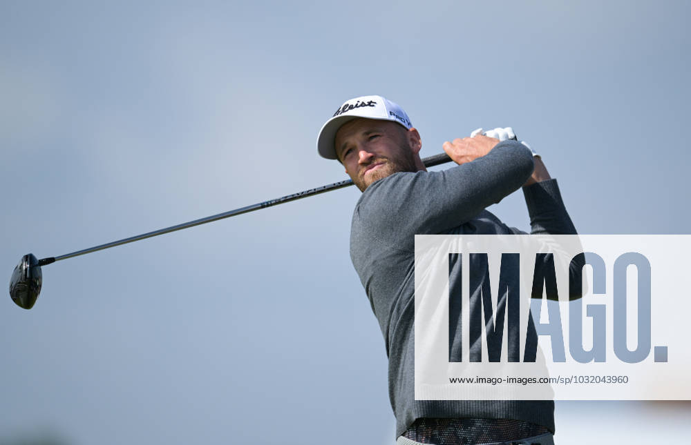 Mandatory Credit: Photo by Greig Cowie Shutterstock (14015622y) Wyndham Clark on the 2nd Tee The British Open Championship, Day One, Golf, Royal Liverpool Golf Club, Liverpool, UK - 20 Jul 2023 The British Open Championship, Day One, Golf, Royal Liverpool Golf Club, Liverpool, UK - 20 Jul 2023