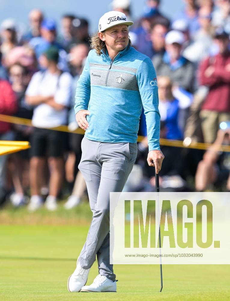Mandatory Credit: Photo by Greig Cowie Shutterstock (14015622n) Cameron Smith on the 1st Green The British Open Championship, Day One, Golf, Royal Liverpool Golf Club, Liverpool, UK - 20 Jul 2023 The British Open Championship, Day One, Golf, Royal Liverpool Golf Club, Liverpool, UK - 20 Jul 2023