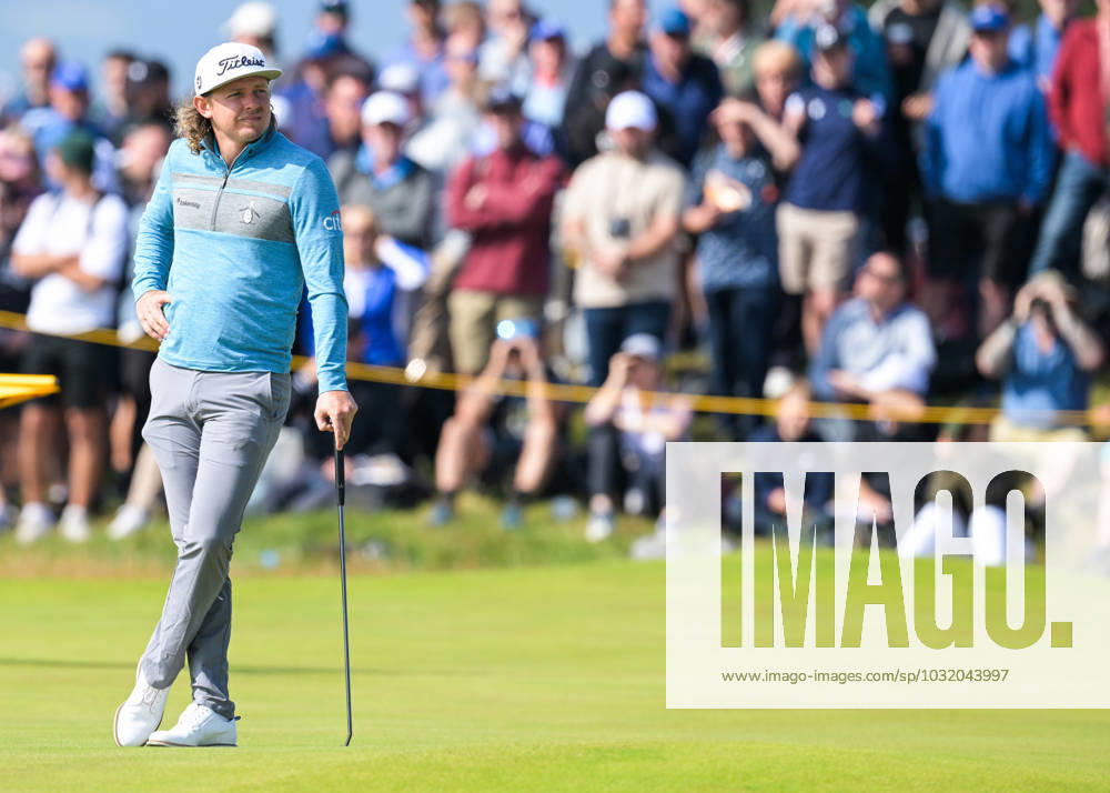 Mandatory Credit: Photo by Greig Cowie Shutterstock (14015622o) Cameron Smith on the 1st Green The British Open Championship, Day One, Golf, Royal Liverpool Golf Club, Liverpool, UK - 20 Jul 2023 The British Open Championship, Day One, Golf, Royal Liverpool Golf Club, Liverpool, UK - 20 Jul 2023