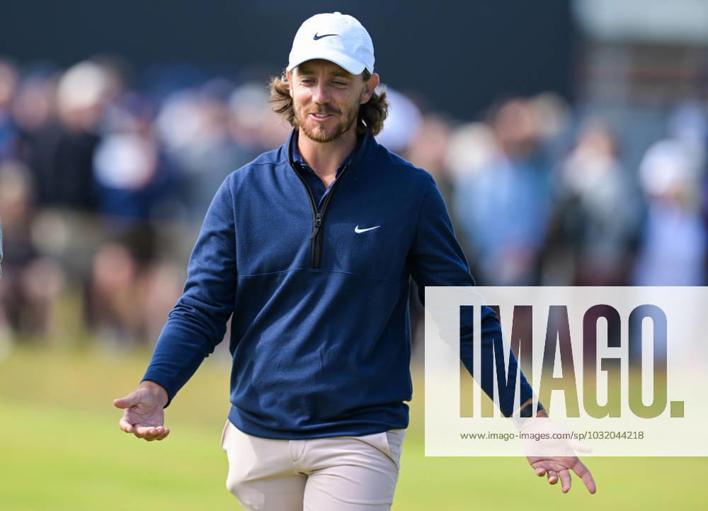 Mandatory Credit: Photo by Greig Cowie Shutterstock (14015622ai) Tommy Fleetwood on the 1st Green The British Open Championship, Day One, Golf, Royal Liverpool Golf Club, Liverpool, UK - 20 Jul 2023 The British Open Championship, Day One, Golf, Royal Liverpool Golf Club, Liverpool, UK - 20 Jul 2023