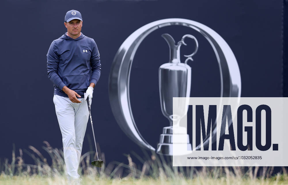 20th July 2023; Royal Liverpool Golf Club, Hoylake, Merseyside, England: The Open Championship Round 1; Jordan Speith (USA) on the first tee ActionPlus12532689 DavidxBlunsden