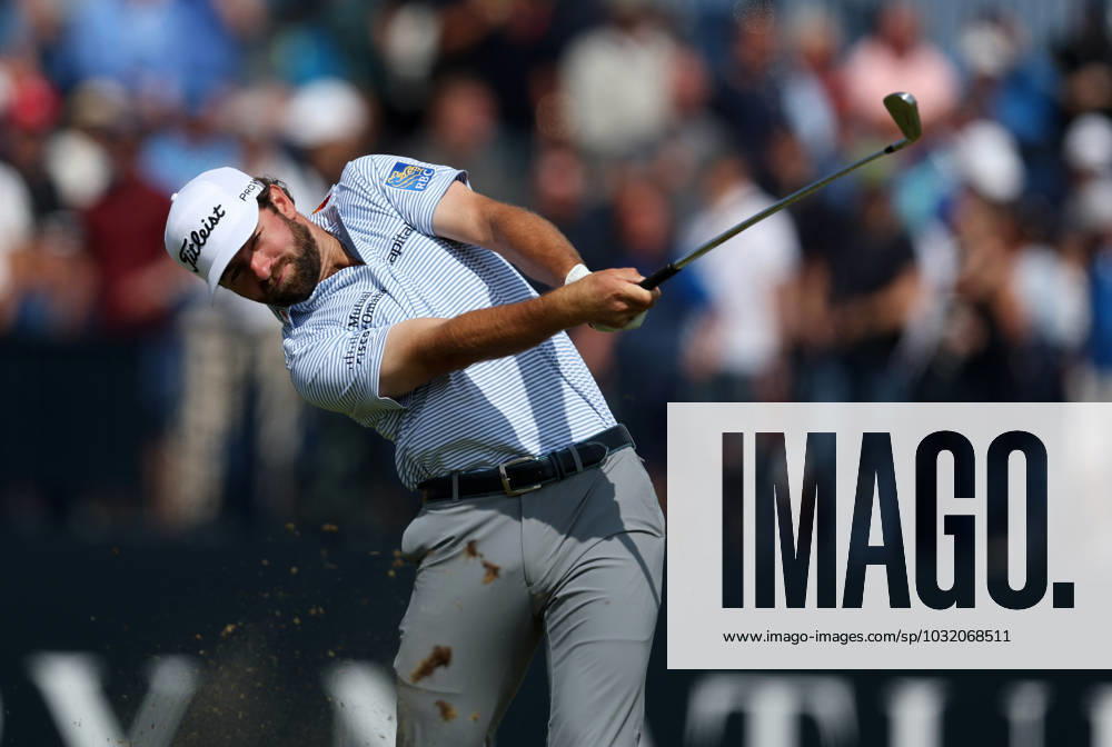 20th July 2023; Royal Liverpool Golf Club, Hoylake, Merseyside, England: The Open Championship Round 1; Cameron Young (USA) plays his tee shot at the 4th hole ActionPlus12532850 DavidxBlunsden