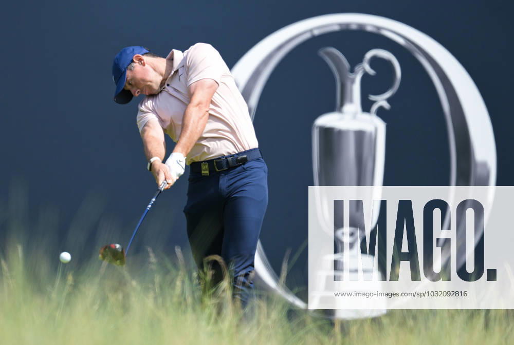 Mandatory Credit: Photo by Greig Cowie Shutterstock (14015622fo) Rory McIlroy on the 1st Tee The British Open Championship, Day One, Golf, Royal Liverpool Golf Club, Liverpool, UK - 20 Jul 2023 The British Open Championship, Day One, Golf, Royal Liverpool Golf Club, Liverpool, UK - 20 Jul 2023