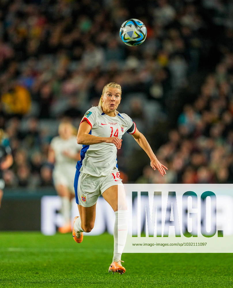 July 20 2023: Ada Hegerberg (Norway) controls the ball during a Group A - FIFA Women s World Cup Australia & New Zealand 2023 game, New Zealand vs Norway, at Eden Park, Auckland, New Zealand. CSM Auckland New Zealand - ZUMAc04_ 20230720_zma_c04_202
