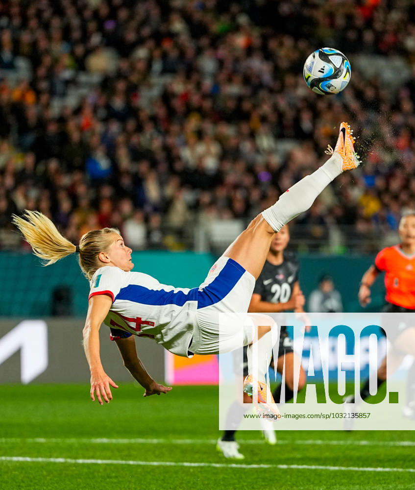 July 20 2023: Ada Hegerberg (Norway) controls the ball during a Group A - FIFA Women s World Cup Australia & New Zealand 2023 game, New Zealand vs Norway, at Eden Park, Auckland, New Zealand. CSM Auckland New Zealand - ZUMAc04_ 20230720_zma_c04_282