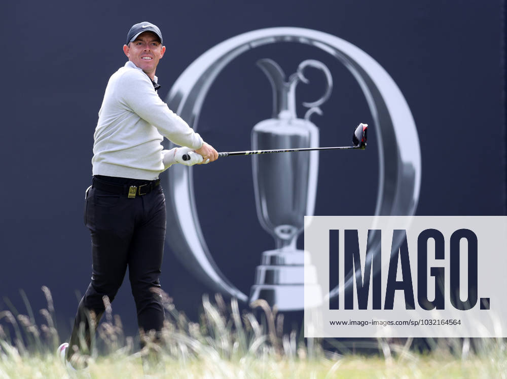 21st July 2023; Royal Liverpool Golf Club, Hoylake, Merseyside, England: The Open Championship Round 2 ; Rory McIlroy (NIR) hits his tee shot on the 1st hole ActionPlus12533108 DavidxBlunsden