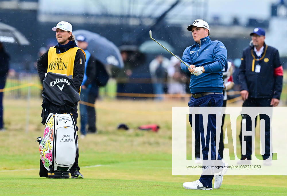 Mandatory Credit: Photo by Greig Cowie Shutterstock (14015635ag) Sami Valimaki on the 2nd fairway The British Open Championship, Day Three, Golf, Royal Liverpool Golf Club, Liverpool, UK - 22 Jul 2023 The British Open Championship, Day Three, Golf, Royal Liverpool Golf Club, Liverpool, UK - 22 Jul 2023