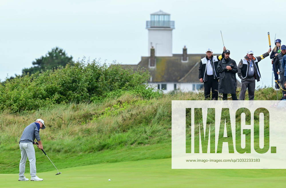 Mandatory Credit: Photo by Greig Cowie Shutterstock (14015635cr) Brian Harman birdies on the 13th Green The British Open Championship, Day Three, Golf, Royal Liverpool Golf Club, Liverpool, UK - 22 Jul 2023 The British Open Championship, Day Three, Golf, Royal Liverpool Golf Club, Liverpool, UK - 22 Jul 2023