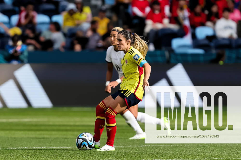 Daniela Montoya of Colombia passes the ball during the Women s World Cup football match between Colombia and South Korea at Allianz Stadium on July 25, 2023 in Sydney, Australia. (Photo by Damian Briggs Speed Media Icon Sportswire) SOCCER: JUL 25 Women s World Cup - Colombia vs South Korea Icon2307250112