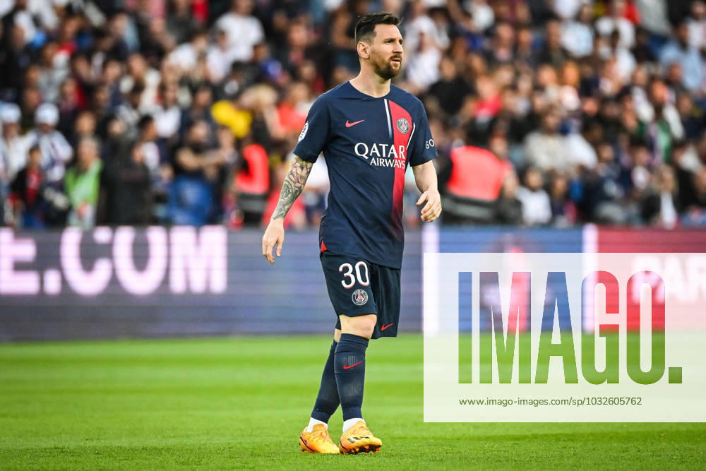 Lionel (Leo) MESSI of PSG during the Ligue 1 match between Paris Saint-Germain (PSG) and Clermont Foot 63 at Parc des Princes Stadium on June 03, 2023 in Paris, France. Paris France - ZUMAm308 20230603_zsp_m308_052