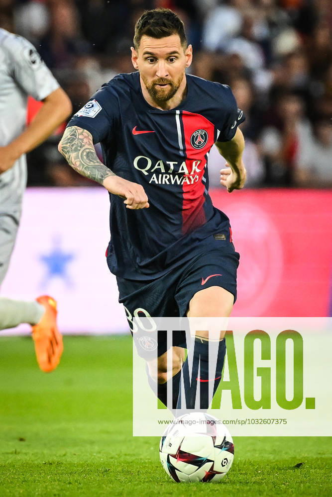 Lionel (Leo) MESSI of PSG during the Ligue 1 match between Paris Saint-Germain (PSG) and Clermont Foot 63 at Parc des Princes Stadium on June 03, 2023 in Paris, France. Paris France - ZUMAm308 20230603_zsp_m308_060