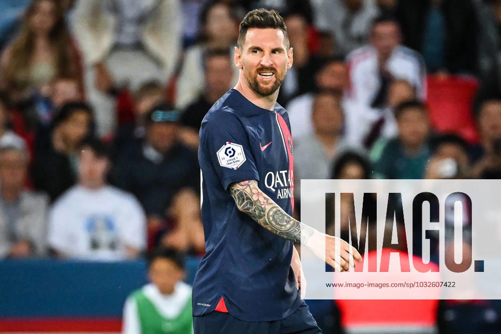 Lionel (Leo) MESSI of PSG looks dejected during the Ligue 1 match between Paris Saint-Germain (PSG) and Clermont Foot 63 at Parc des Princes Stadium on June 03, 2023 in Paris, France. Paris France - ZUMAm308 20230603_zsp_m308_064