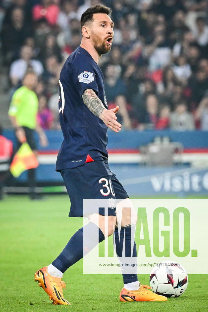 Lionel (Leo) MESSI of PSG during the Ligue 1 match between Paris Saint-Germain (PSG) and Clermont Foot 63 at Parc des Princes Stadium on June 03, 2023 in Paris, France. Paris France - ZUMAm308 20230603_zsp_m308_073