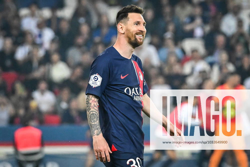 Lionel (Leo) MESSI of PSG during the Ligue 1 match between Paris Saint-Germain (PSG) and Clermont Foot 63 at Parc des Princes Stadium on June 03, 2023 in Paris, France. Paris France - ZUMAm308 20230603_zsp_m308_074