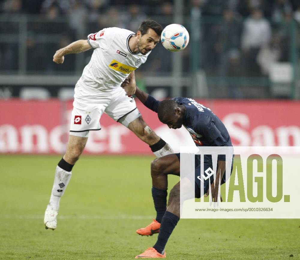 Deutschland, Fussball, 1.Bundesliga, 29. Spieltag, Saison 2011 2012, Borussia Mönchengladbach vs, Hertha BSC Berlin, 07.04.2012, Borussia Park, Mönchengladbach, Martin Stranzl, Ramos Vasquez,