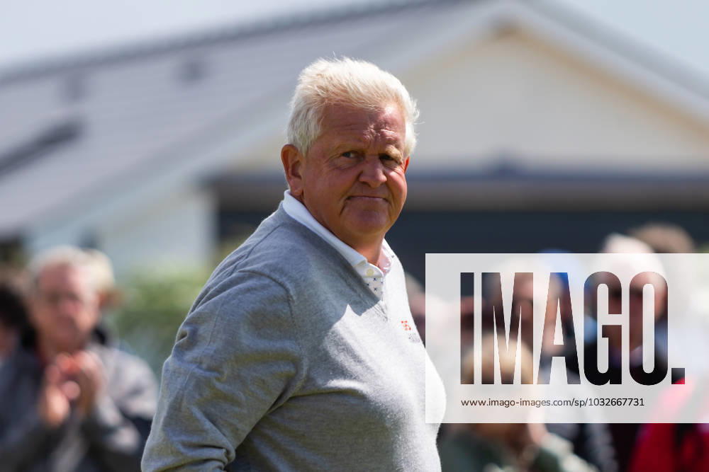 29th July 2023; Royal Porthcawl, Porthcawl, Bridgend, Wales: Senior Open Championship, Round 3; Scotland& x2019;s Colin MONTGOMERIE at the first tee. ActionPlus12536848 DanxMinto