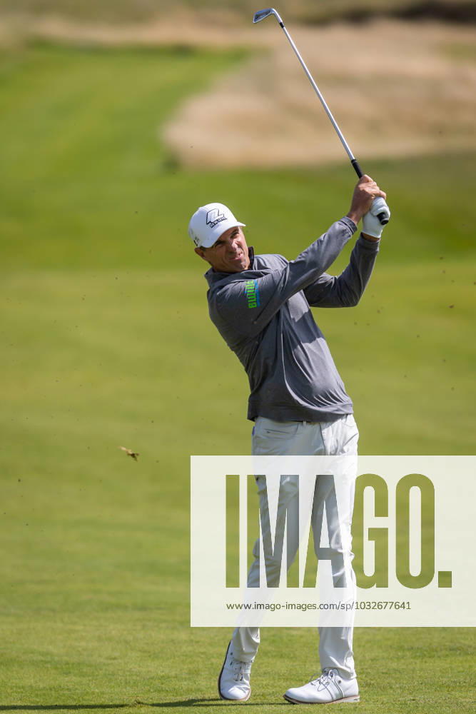 29th July 2023; Royal Porthcawl, Porthcawl, Bridgend, Wales: Senior Open Championship, Round 3; New Zealand& x2019;s Steven ALKER drives on the fairway. ActionPlus12537121 DanxMinto