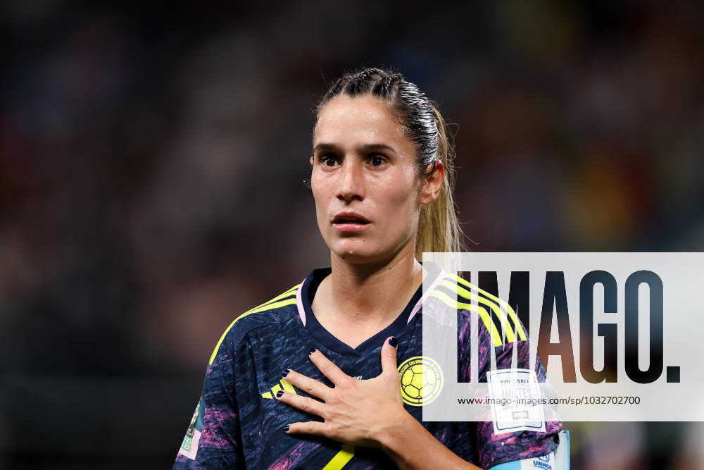 Daniela Montoya of Colombia looks on during the Women s World Cup football match between Germany and Colombia at Allianz Stadium on July 30, 2023 in Sydney, Australia. (Photo by Damian Briggs Speed Media Icon Sportswire) SOCCER: JUL 30 Women s World Cup - Germany vs Colombia Icon2307300136