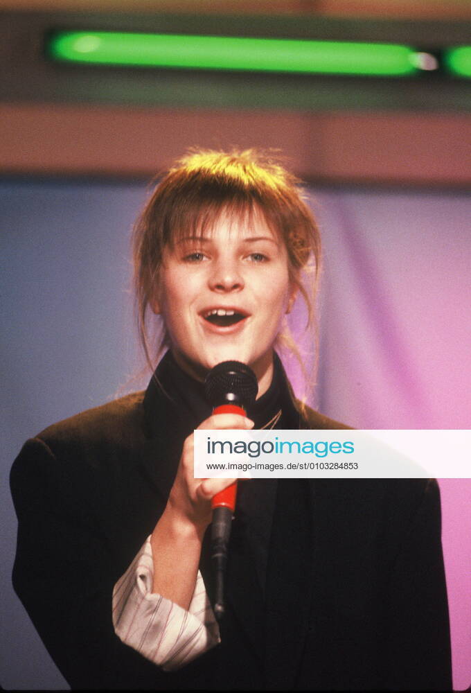 The singer Nicki bourgeois Doris Andrea Hrda at a performance in 1986