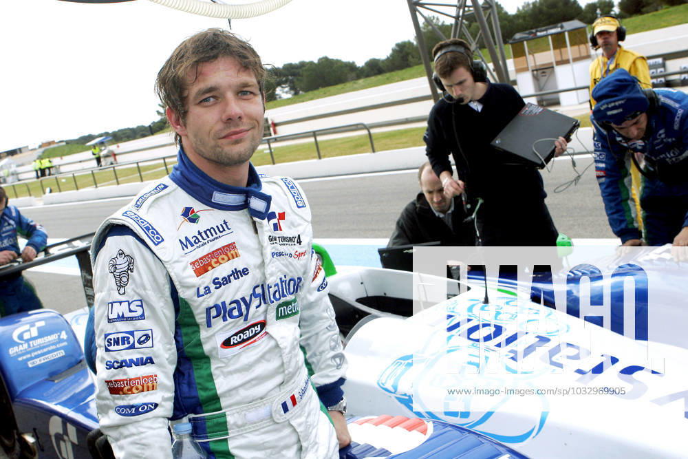 Le Mans Series 2006 Pescarolo Team receives World rally champion France s Sebastien Loeb during the week-end of the official tests Le Mans Series 2006 at the Paul Ricard track, near Marseille on March 26, 2006. During two days pilots and personalities test their cars before the first competition in Istanbul, Turkey on April 8 and 9, 2006. the 8th and 9th of april 2006. Photo by Gerald Holubowicz Cameleon ABACAPRESS.COM Marseille France