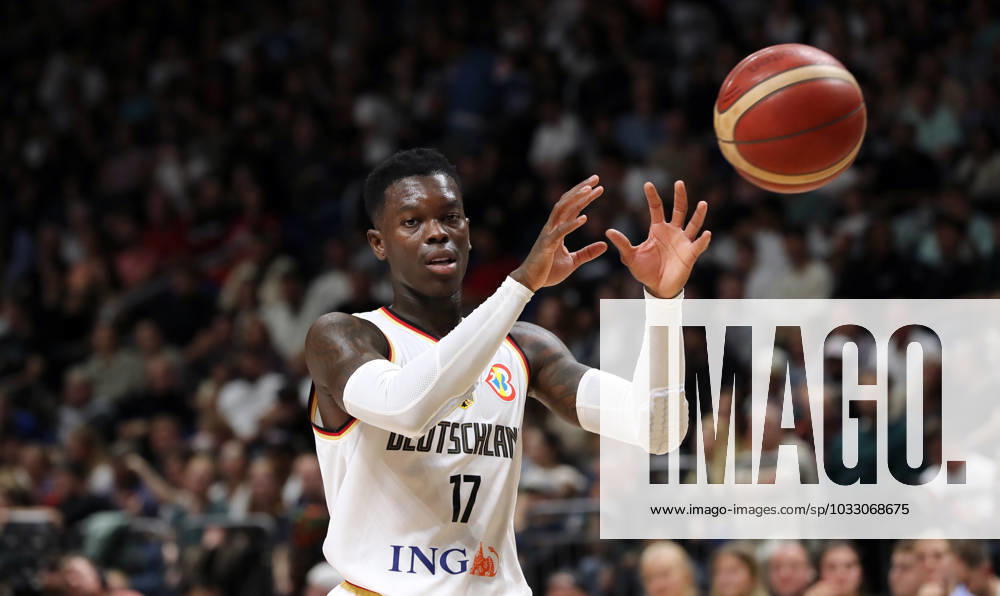 Dennis Schröder GER action upper body sport basketball DBB national team men international match season 2023 2024 09 08 2023 Germany GER vs Canada CAN