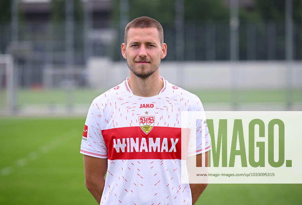 FUSSBALL 1 BUNDESLIGA SAISON 2023 2024 09 08 2023 photo opportunity at VfB Stuttgart on the training ground Waldemar Anton