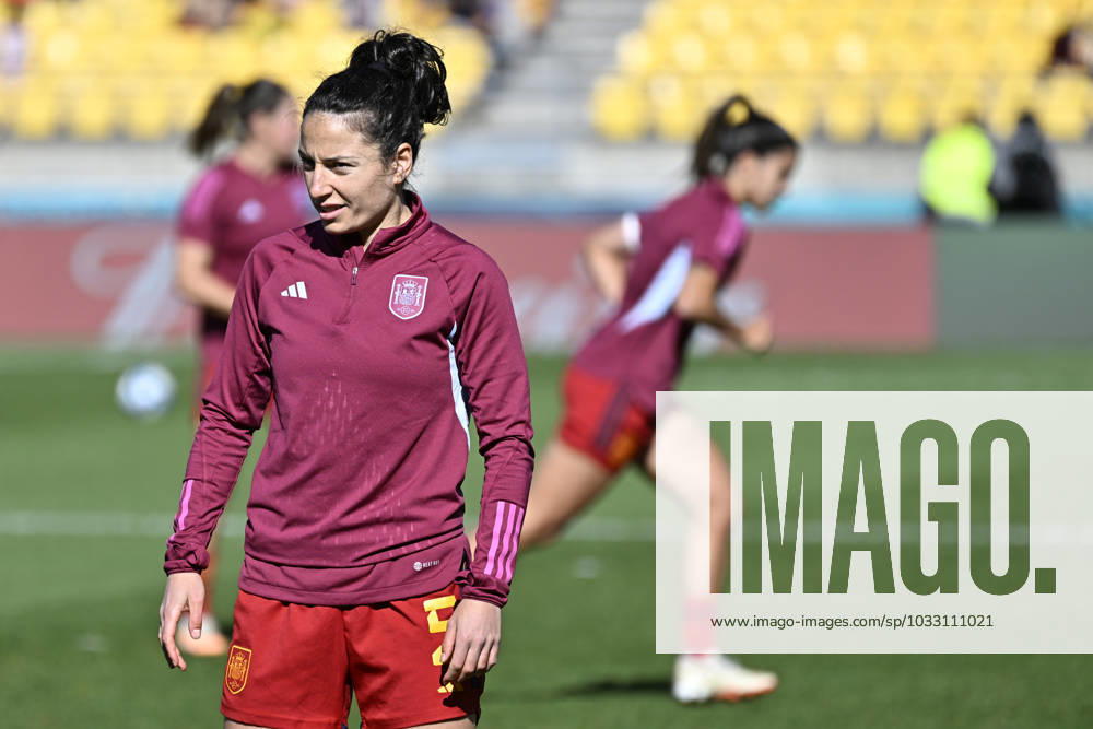 WWC23 QTR FINAL SPAIN NETHERLANDS, Ivana Andres of Spain warms up ahead of the FIFA Women s World Cup 2023 Quarter Final soccer match between Spain and the Netherlands in Wellington, New Zealand, Friday, August 11, 2023. ( NO ARCHIVING, , NO USE IN BOOKS WITHOUT CONSENT WELLINGTON NEW ZEALAND