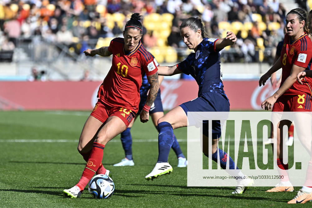 WWC23 QTR FINAL SPAIN NETHERLANDS, Jennifer Hermoso of Spain during the FIFA Women s World Cup 2023 Quarter Final soccer match between Spain and the Netherlands in Wellington, New Zealand, Friday, August 11, 2023. ( NO ARCHIVING, , NO USE IN BOOKS WITHOUT CONSENT WELLINGTON NEW ZEALAND